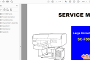 爱普生SC-F3080 SC-F3000英文维修手册 E版