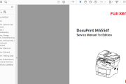 富士施乐 DocuPrint M355df M455df 打印机 英文维修手册