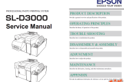 爱普生SL-D3000英文维修手册