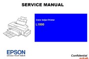 爱普生 Epson L1300 L1800 喷墨打印机中英文维修手册