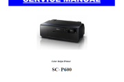 爱普生SC-P600英文维修手册