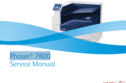 施乐Phaser® 7800彩色激光打印机维修手册故障排错拆装图解维修手册