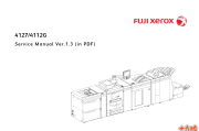 富士施乐大风神 4127,4112 黑白高速复印机英文维修手册