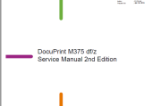 富士施乐DocuPrint M375 df/z 英文维修手册