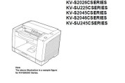 松下KV-S2025CS高速彩色扫描仪英文维修手册