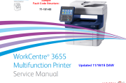 XEROX施乐WC3655多功能打印机维修手册故障排错拆装图解资料